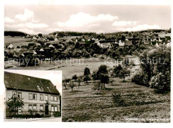 Donnbronn Untergruppenbach Panorama Gasthaus zum Lamm