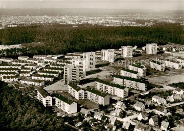 Sprendlingen  Dreieich Wohnstadt Hirschsprung Fliegeraufnahme