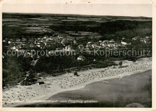 Timmendorf  Timmendorfer Strand Fliegeraufnahme