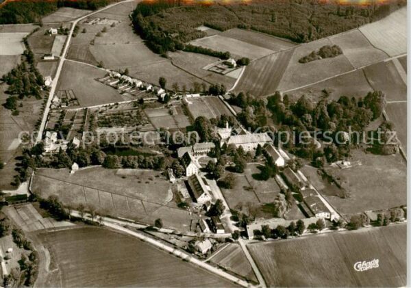 Hardehausen Warburg Jugendhaus des Erzbischoftums Paderborn Fliegeraufnahme