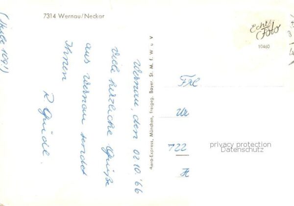 Wernau  Neckar Fliegeraufnahme – Bild 2