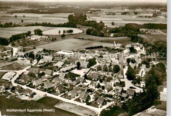 Eggerode Schoeppingen Wallfahrtsort Fliegeraufnahme