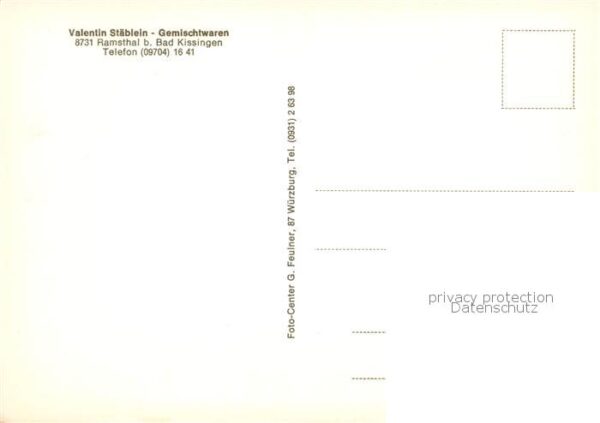 Ramsthal Panorama Gemischtwaren Valentin Staeblein – Bild 2