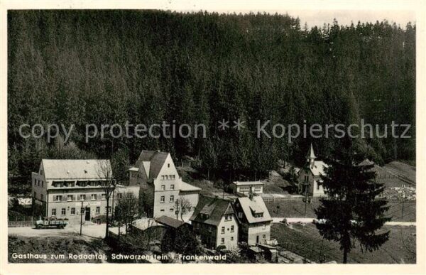 Schwarzenstein Wald Schwarzenbach Frankenwald Gasthaus zum Rodachtal