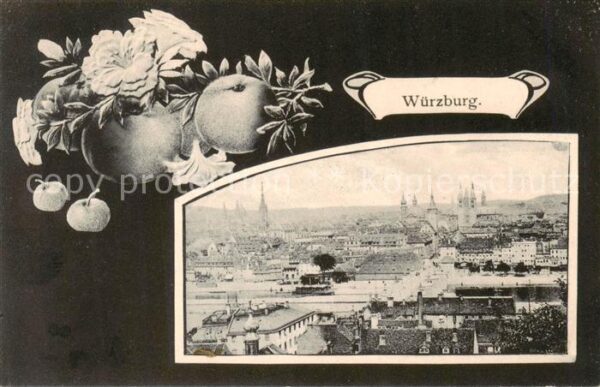 Wuerzburg Stadtpanorama