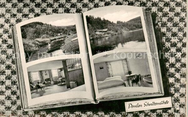 Viechtach Bayerischer Wald Pension Schnitzmuehle im Tal des Schwarzen Regen Buch