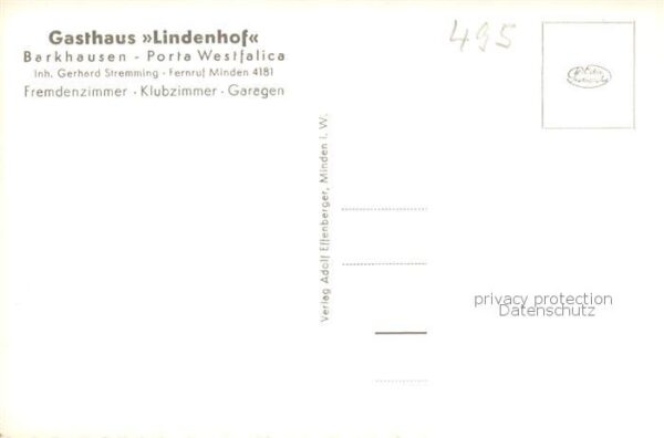 Barkhausen Minden Gasthaus Lindenhof – Bild 2