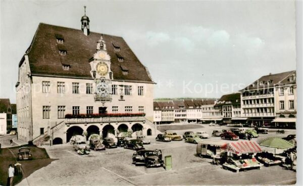 Heilbronn Neckar Rathaus Markt