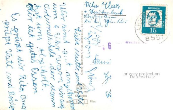 Leutenbach Oberfranken Haus Monika Kindergarten St. Moritz Kirche Blick zur Ehre – Bild 2