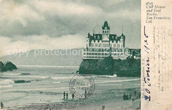 San Francisco California USA Cliff House and Seal Rocks