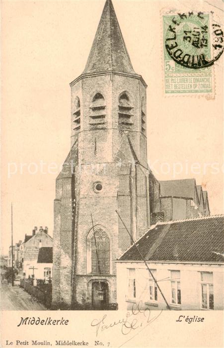 Middelkerke Belgie Eglise