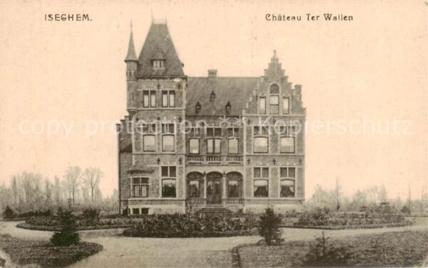 Iseghem Izegem West-Vlaanderen Belgie Chateau Ter Wallen