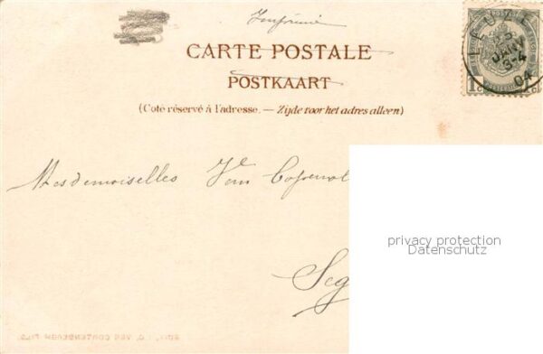 Leuze  Hainaut Belgie Etablissement des Dames de St Francois de Sales Salle d Et – Bild 2