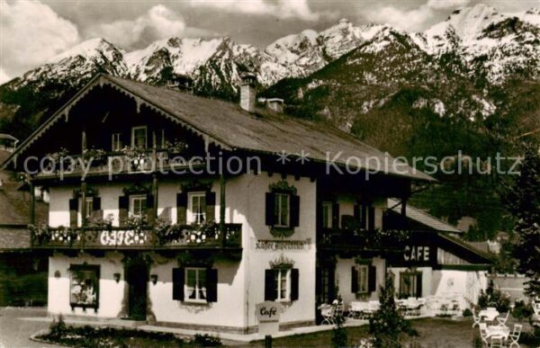 Wallgau Cafe Fremdenheim Alpenblick