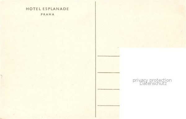 Praha Prahy Prague Hotel Esplanade – Bild 2