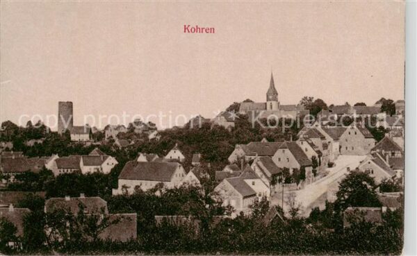 Kohren-Sahlis Ortsansicht