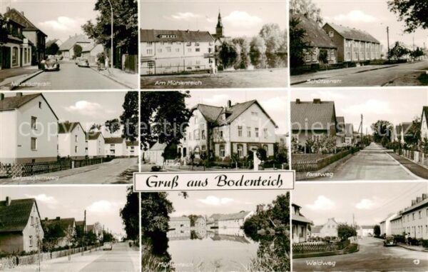 Bodenteich Strassenpartien Muehlenteich
