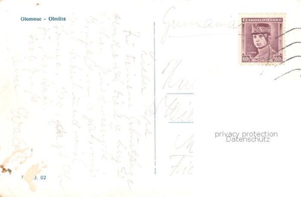 Olomouc Olmuetz CZ Stadtzentrum Dreifaltigkeitssaeule – Bild 2