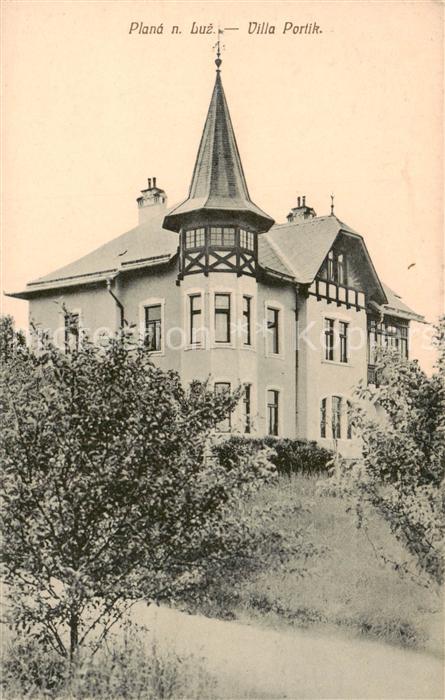 Plana nad Luznici CZ Villa Portik