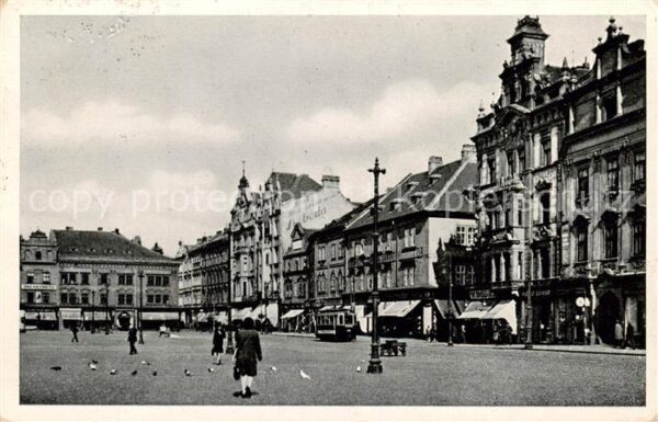 Plzen Pilsen CZ Namesti Platz Stadtzentrum