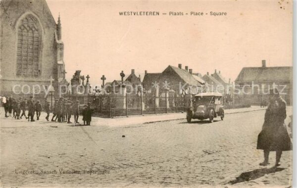 Westvleteren Vleteren Belgie Plaats Place Square