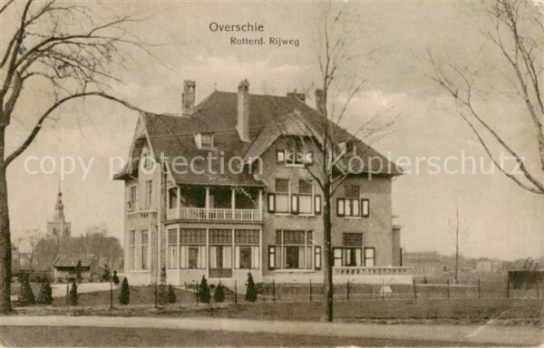 Overschie NL Rotterd. Rijweg