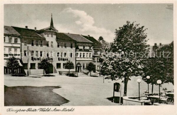 Koenigsee Thueringen Am Markt