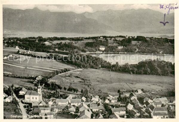Seehausen Staffelsee Fliegeraufnahme