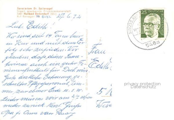 Bodendorf Ahr Sanatorium Dr. Spitznagel – Bild 2