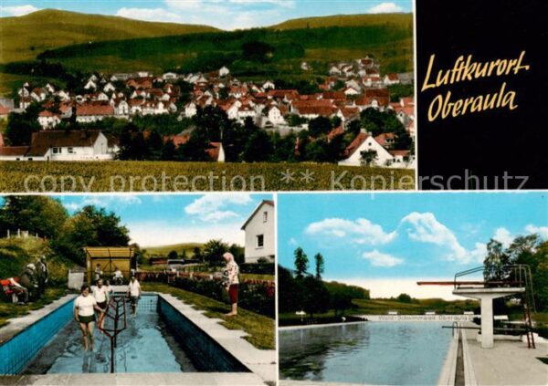 Oberaula Panorama Luftkurort Wassertreten Freibad