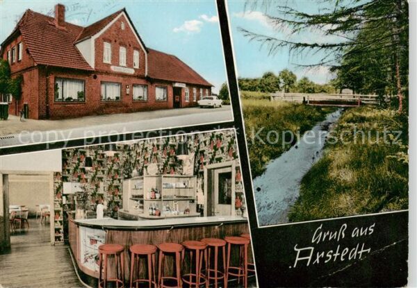 Axstedt Bruenjes Gasthaus Partie am Bach