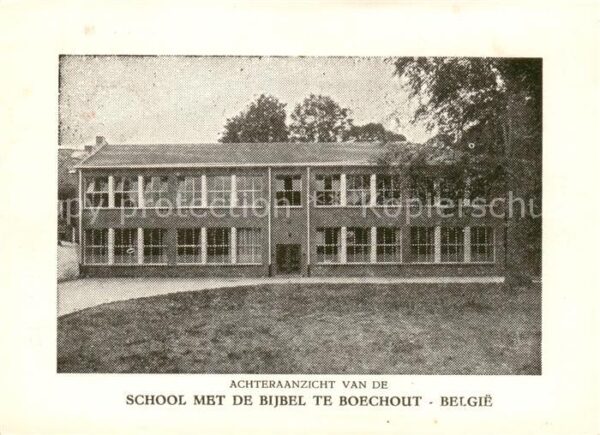 Boechout Belgie School met de Bijbel