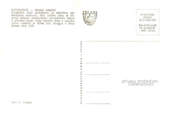 Litomerice Leitmeritz Nordboehmen CZ Mirove namesti – Bild 2