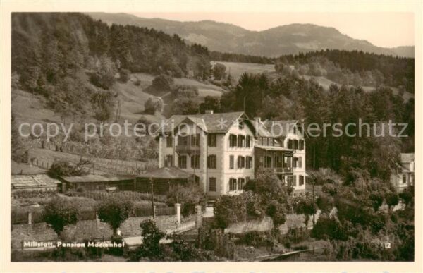 Millstatt Millstaettersee Kaernten AT Pension Marienhof