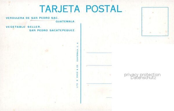 San Pedro Guatemala Verdulera de San Pedro – Bild 2