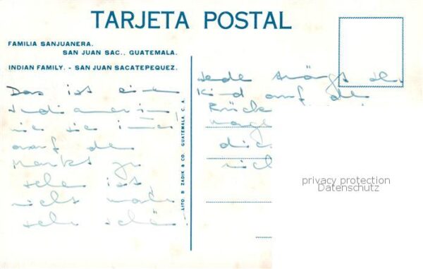 SAN JUAN SACATEPEQUEZ Guatemala Familia Sanjuanera – Bild 2