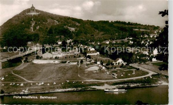 Barkhausen Minden Restaurant am Kaiser Wilhelm Denkmal Panorama