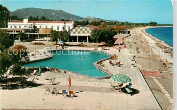 Rhodes  Rhodos Greece Strand Hotel Pool
