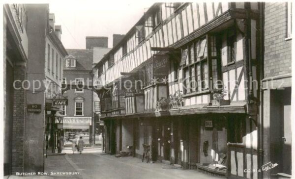 Shrewsbury  UK Butcher Row