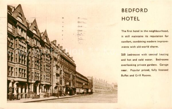 London  UK Bedford Hotel