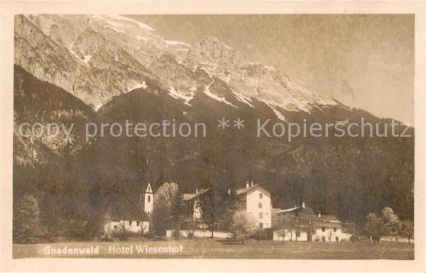 Gnadenwald Tirol AT Hotel Wiesenhof