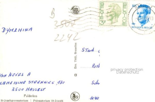 Pulderbos Belgie Preventorium St Joseph – Bild 2