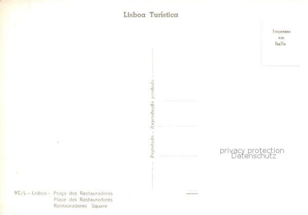Lisboa Lisbon Lissabon PT Restauradores Square – Bild 2