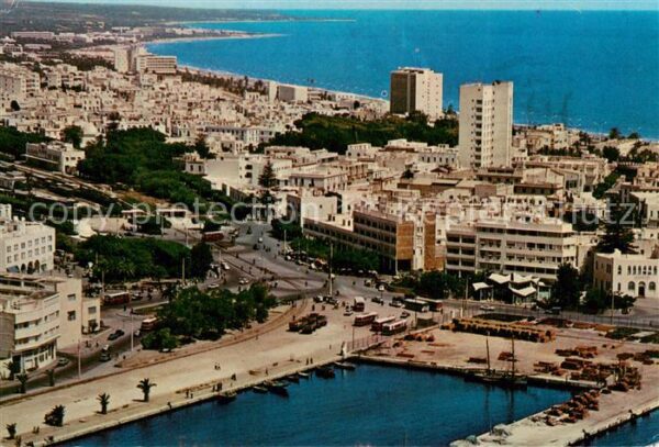 SOUssE  Tunesie Fliegeraufnahme