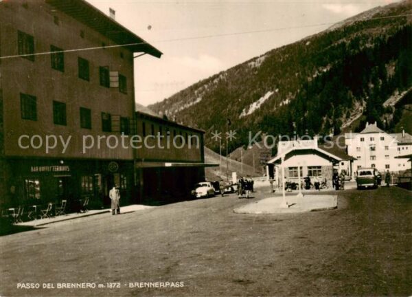 Brennerpass Partie an der Grenze