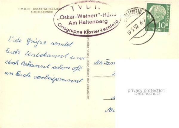 Kloster-Lechfeld Klosterlechfeld Oskar Weinert Huette Gaststube Panorama – Bild 2