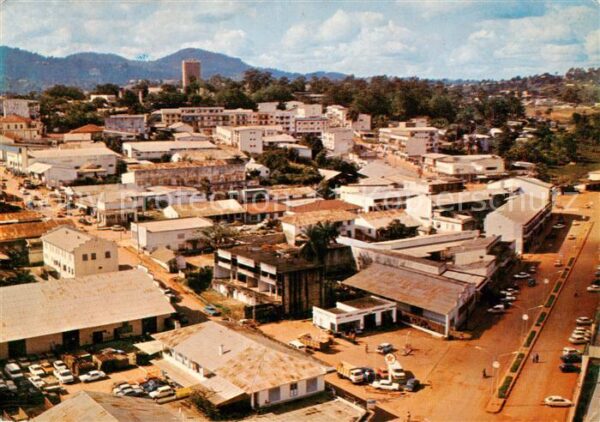 Yaounde Cameroun Vue aerienne