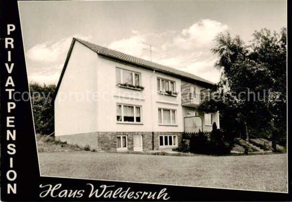 Unsen Haus Waldesruh Privatpension