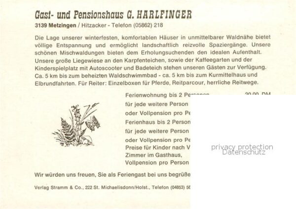 Metzingen Niedersachsen Feriencenter Harlfinger – Bild 2
