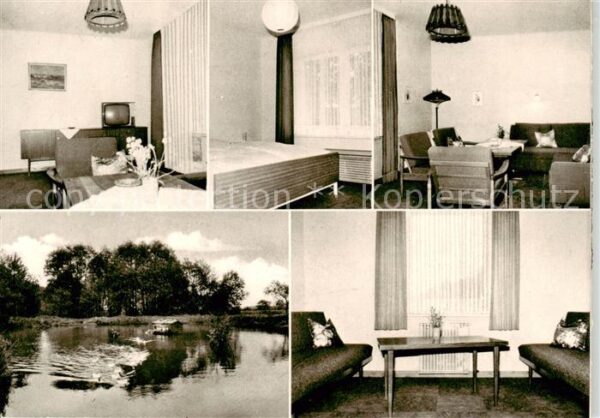 Metzingen Niedersachsen Gasthaus Harlinger Gaststube Zimmer Schwanenteich